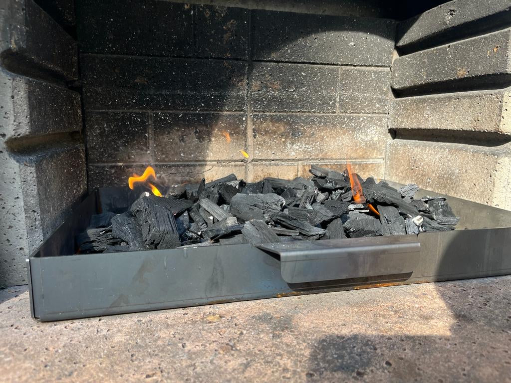 Aschekasten Cortenstahl 49 x 34 cm