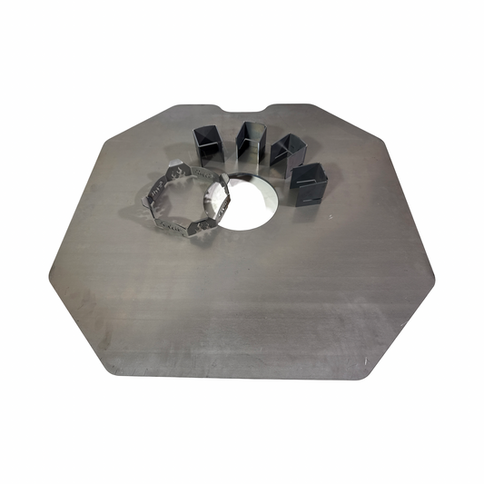 Grillplattenset f. Kochstelle "Emil" XL