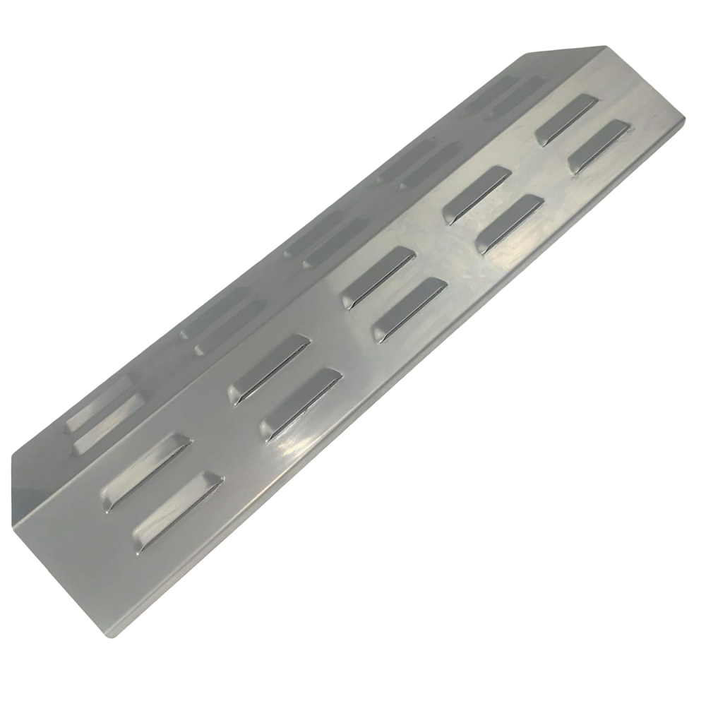 Edelstahl Brennerabdeckung Landmann Grillchef 12344 / 12325 / Attracto