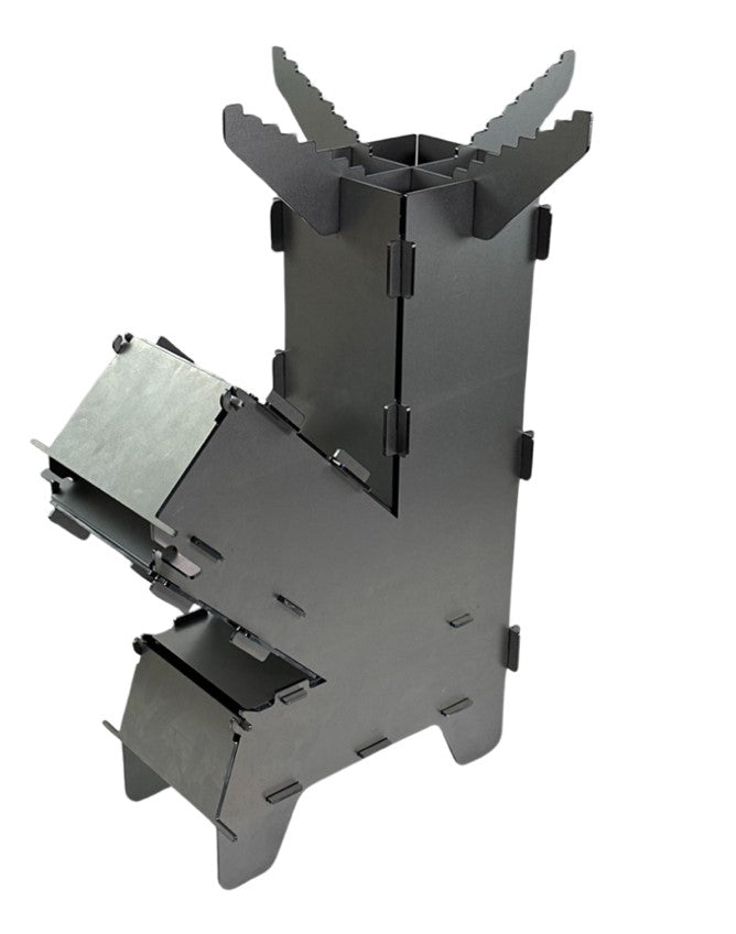 Bausatz Raketenofen aus massivem 3 mm Stahl